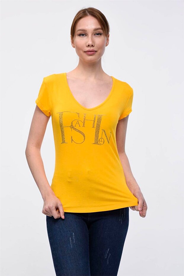 Baskılı Tshirt - 1