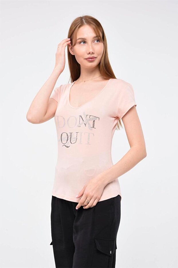 Do It Baskılı Tshirt - 3