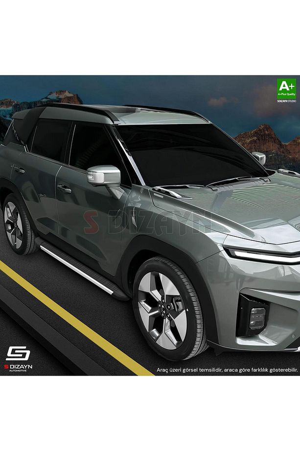 Peugeot 2008 2 S-line Aluminyum Yan Basamak 183 Cm 2020 Üzeri A Kalite Pe-282sl-al-183 - 5