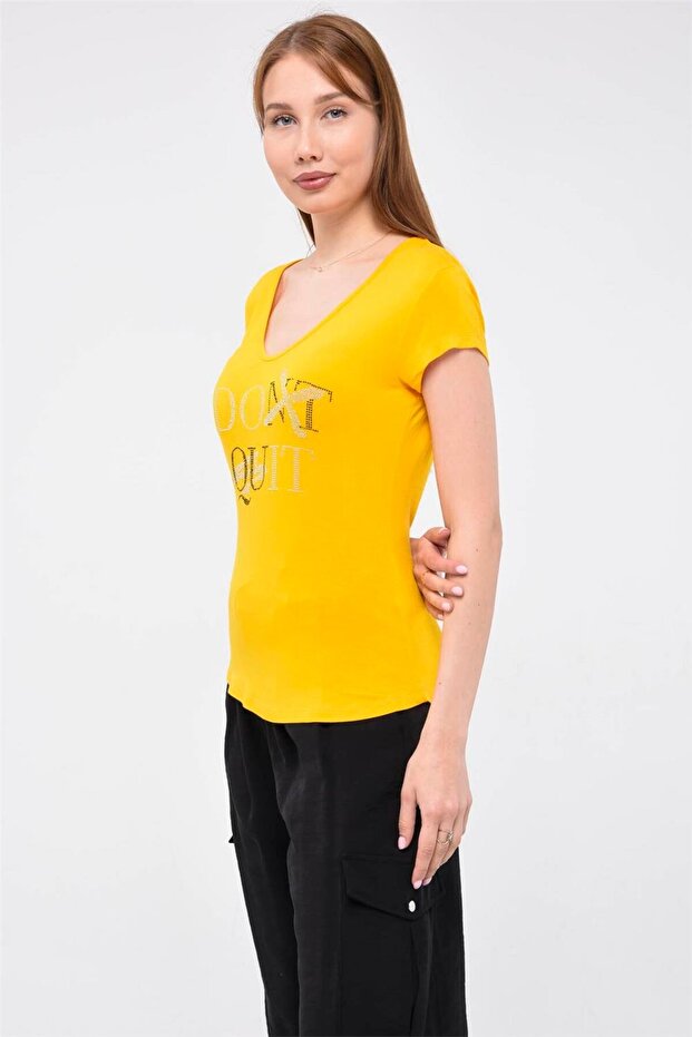 Do It Baskılı Tshirt - 2