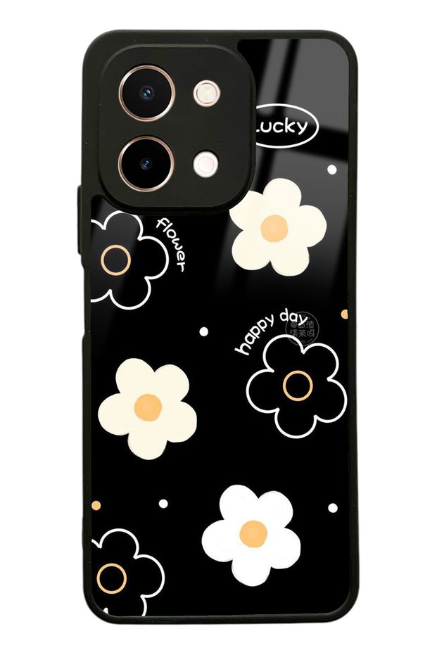Vivo Y28 Lucky Happy Day Design Glossy Phone Case