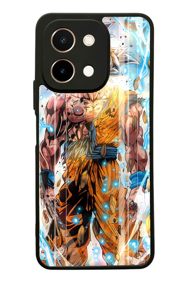 Vivo Y28 Anime War Design Glossy Phone Case