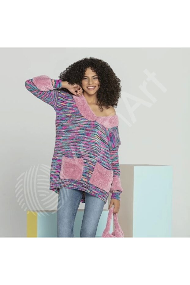 Herıtage - Ebruli El Örgü Ipi Ebruli-338 - 6