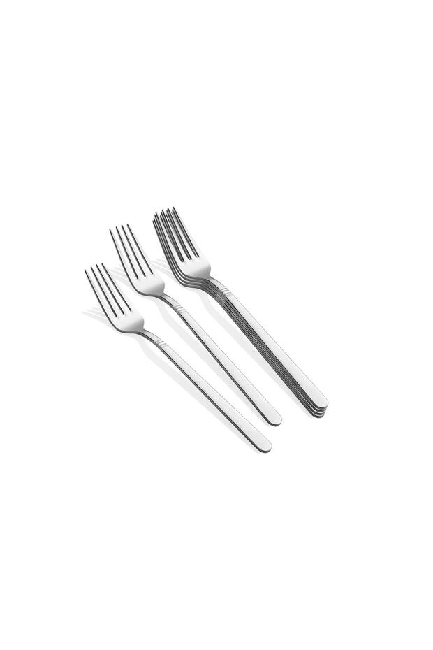 Paris 6'lı Tatlı Çatalı Takımı - 5