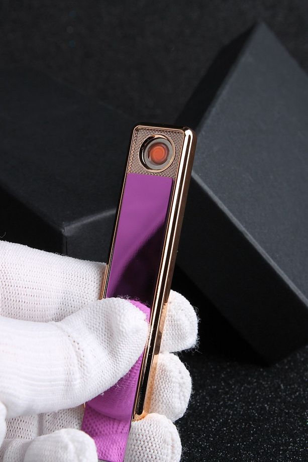 Mor Şarjlı Usb Çakmak Smc401r004 - 1