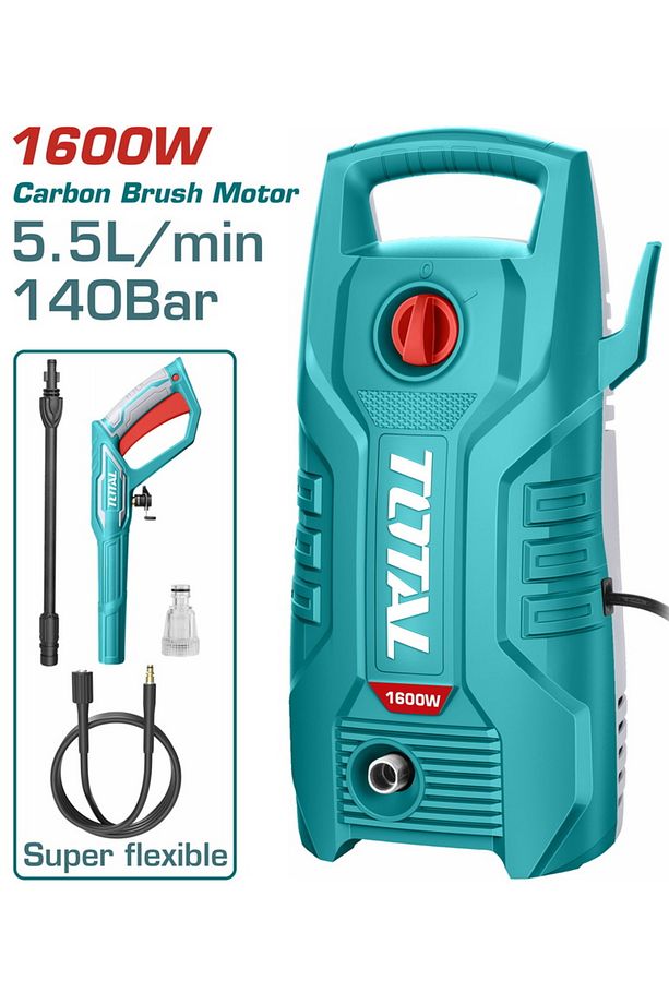 Basınçlı Yıkama Makinesi 1600 W 140 Bar Yüksek Kalite Tgt11336 - 1
