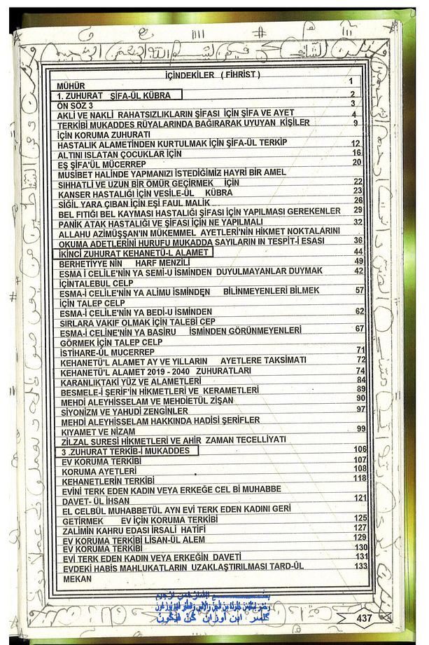 2. Cilt Sırrul Kaşif Zuhrul Ahmar 40 Gün TEZAHÜR Ozan İspiroğlu Şifaul Kübra Dua Havas 441 Sayfa - 4