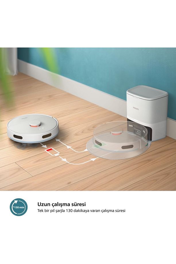 Islak ve Kuru Robot Süpürge, , LiDAR, Otomatik Boşaltma İstasyonu 2000 Series - 2