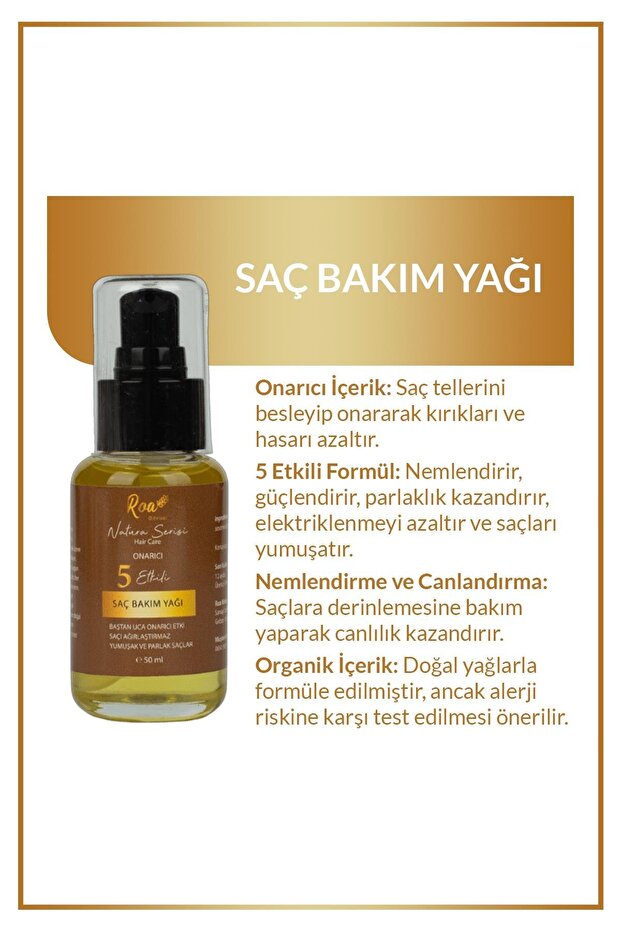 Saç Bakım Yağı 50 ml - 3
