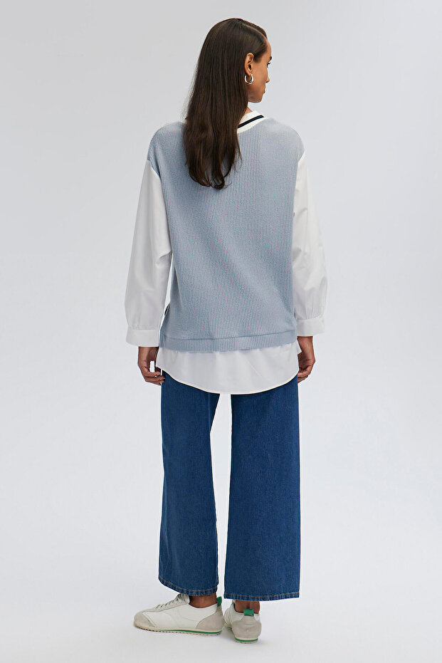 Pullover - Hemd Detailliert - 4