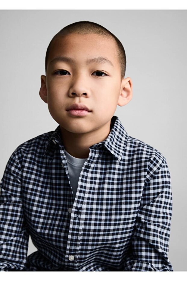 Mini Kareli Gömlek - 7