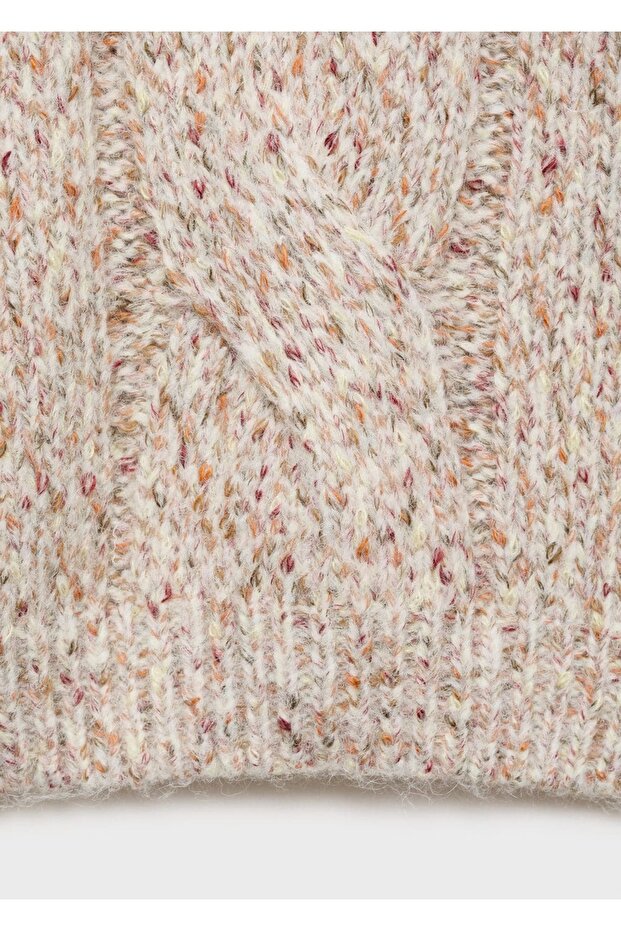 Pullover mit Strickdetail - 6
