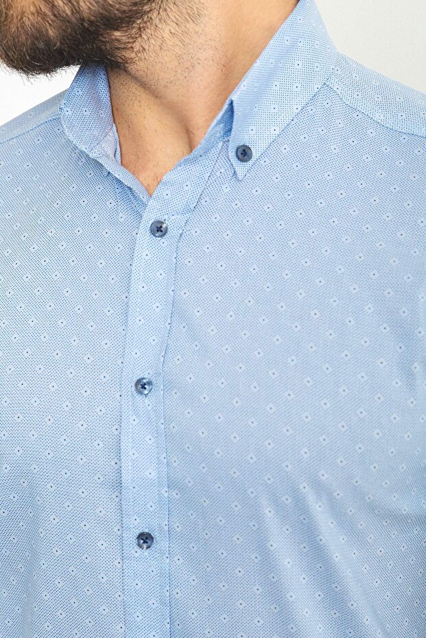 Shirt Top Button - 2