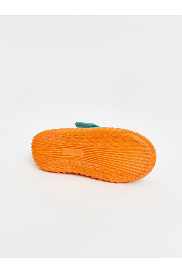 LCW STEPS Yeşil Baskılı Erkek Bebek Ev Ayakkabısı - 5