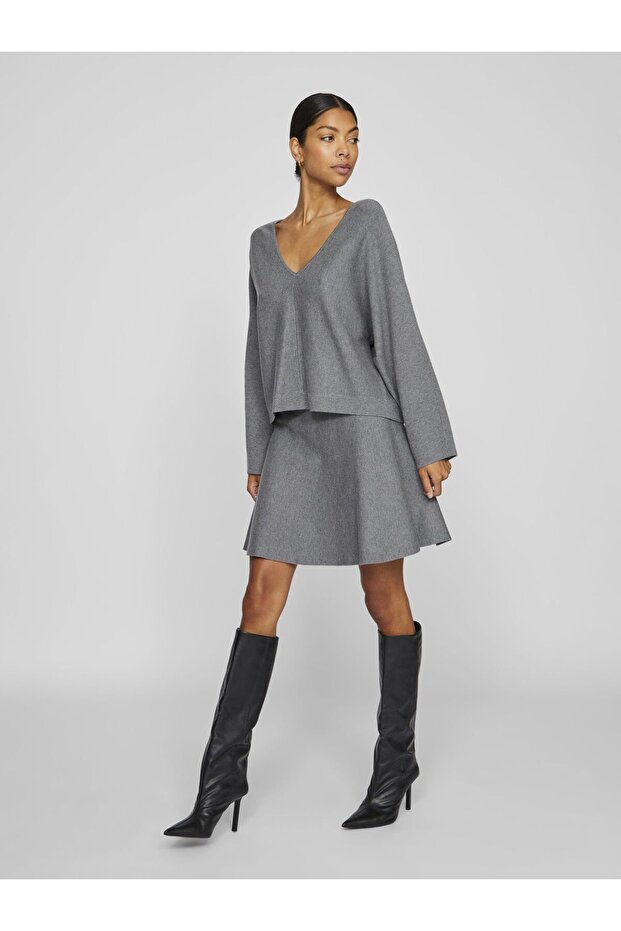 Strickpullover V-Ausschnitt - 5