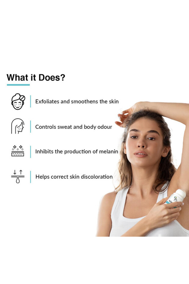 Nigrifix Underarm Lightening Roll-on |AHA, Lactic Acid | Sensitive Skin - 60ml - 3
