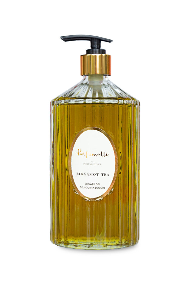 600 ml Bergamot Tea Shower Gel - Glass Bottle