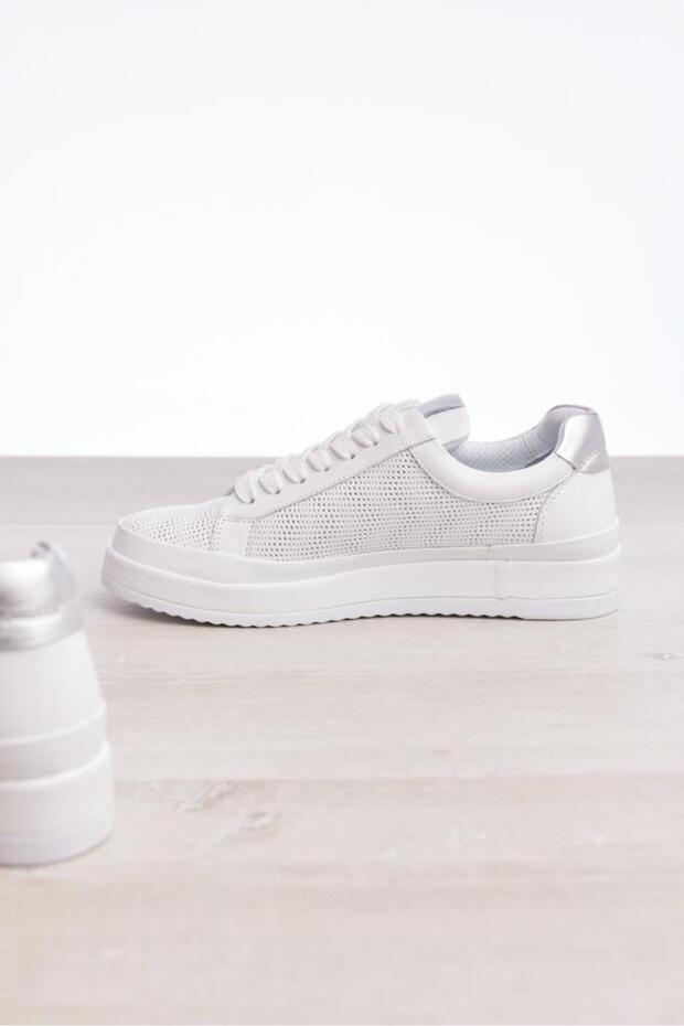 Hakiki Deri Kadın Sneaker - 4