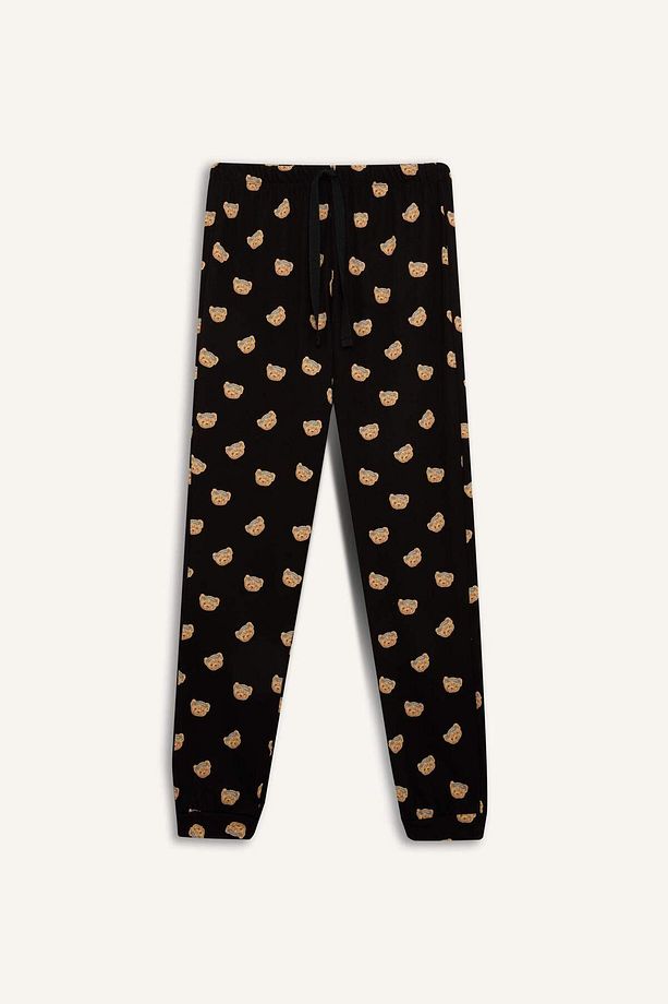 Fall In Love Pijama Takımı Regular Fit Bisiklet Yaka Baskılı Uzun Kollu Üst Uzun Alt D2277ax24wn - 5