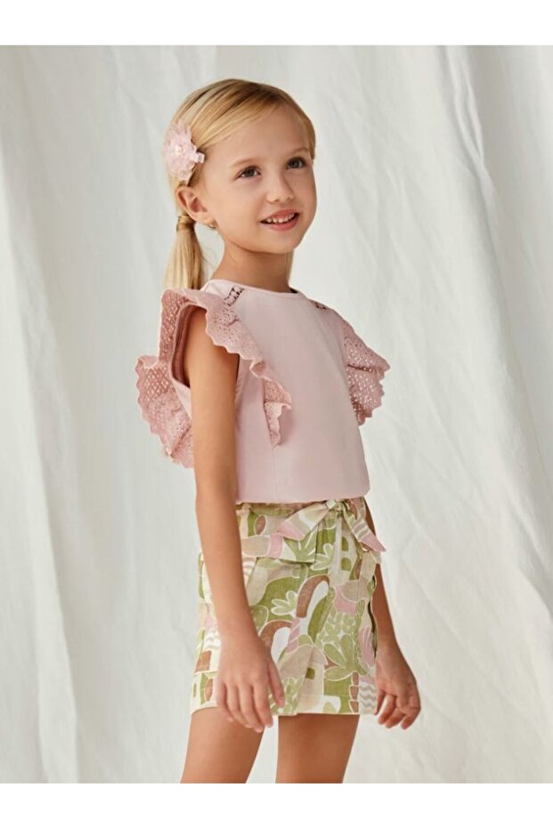 Female Child Shorts Skirt 3254