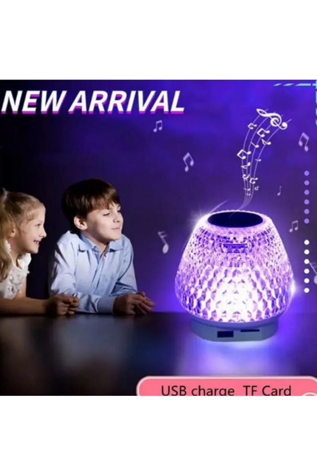 Kancalı Asılabilir Renkleri Dokunmatik Değişebilen Kristal USB/tf/Bluetooth Lamba ve Müzik Çalar - 2