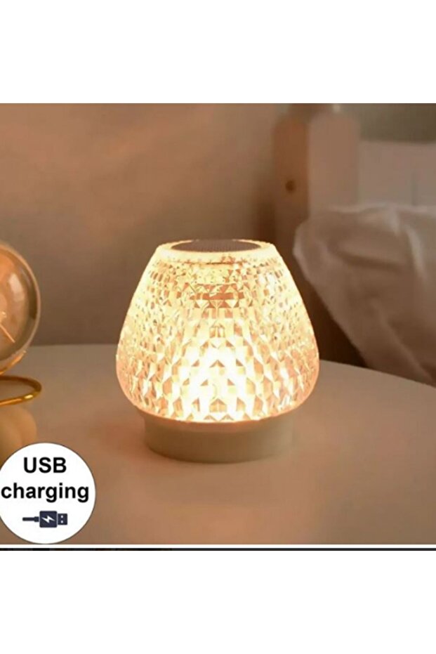 Kancalı Asılabilir Renkleri Dokunmatik Değişebilen Kristal USB/tf/Bluetooth Lamba ve Müzik Çalar - 6