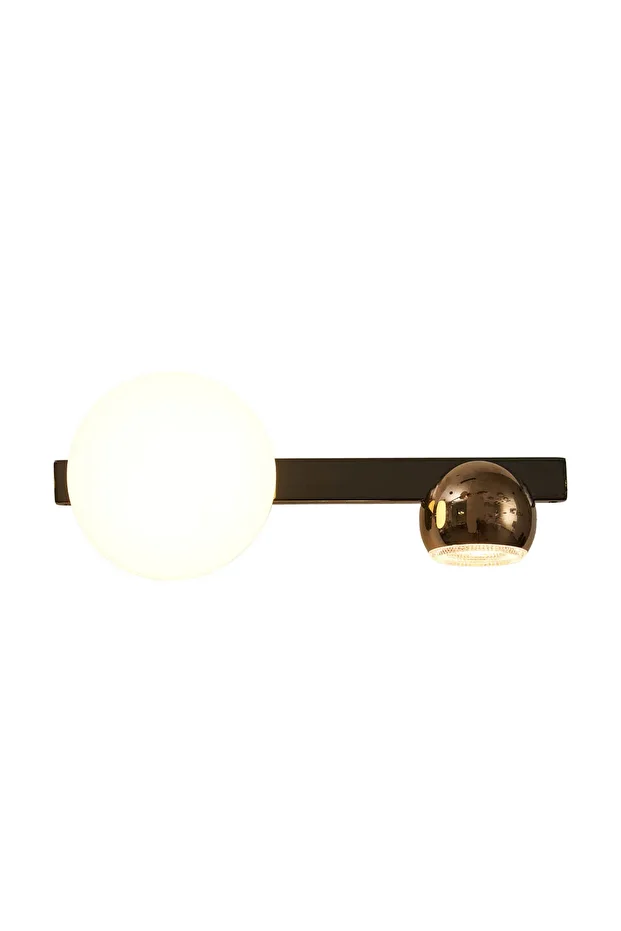 Dilay 2'li Siyah Gold 10 Watt Modern, Yatak Başı, Salon Led Aplik - 2