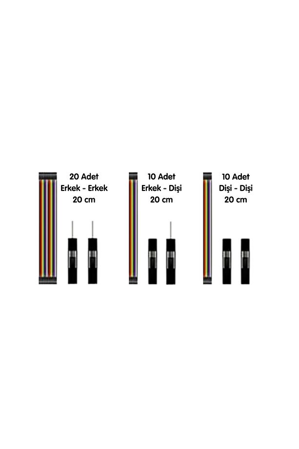Arduino Set 24 Parça 126 Adet Ekonomik Başlangıç Seti - 5