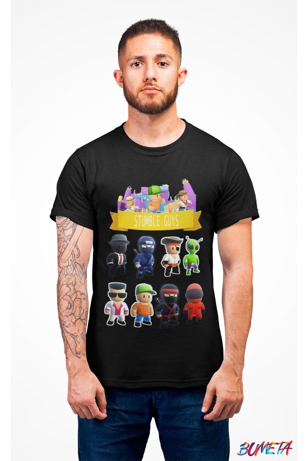 Stumble Guys All Character Unisex T-Shirt