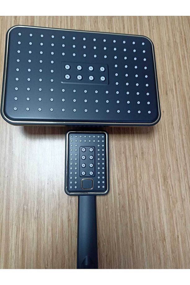 Sürgü 5 Li Robot Duş Seti Siyah - 4