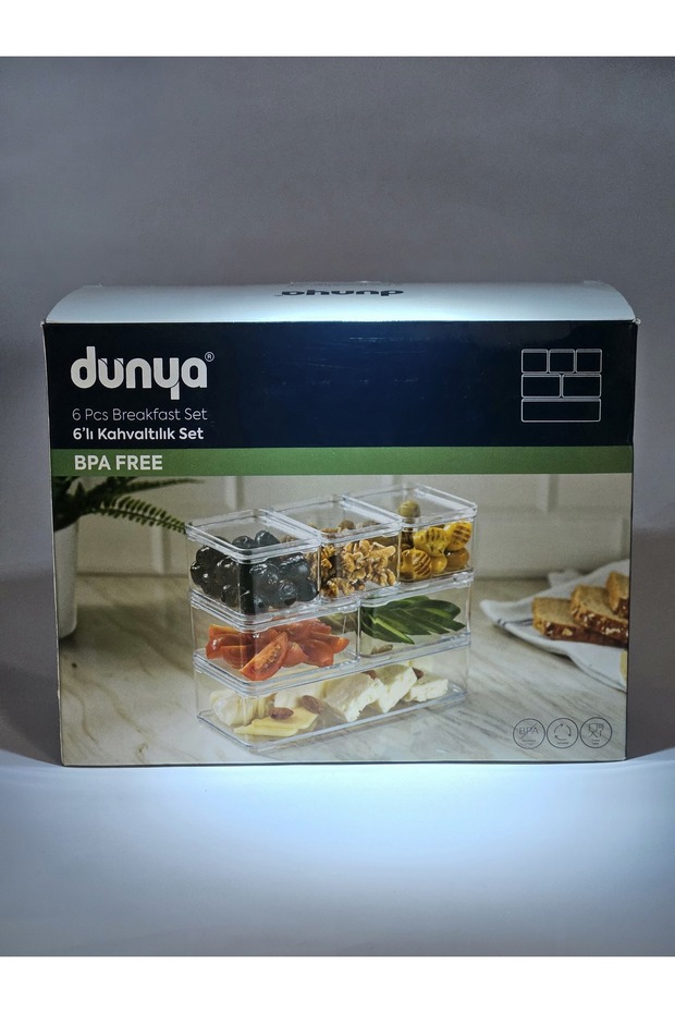 6'lı Kahvaltılık Set - 1