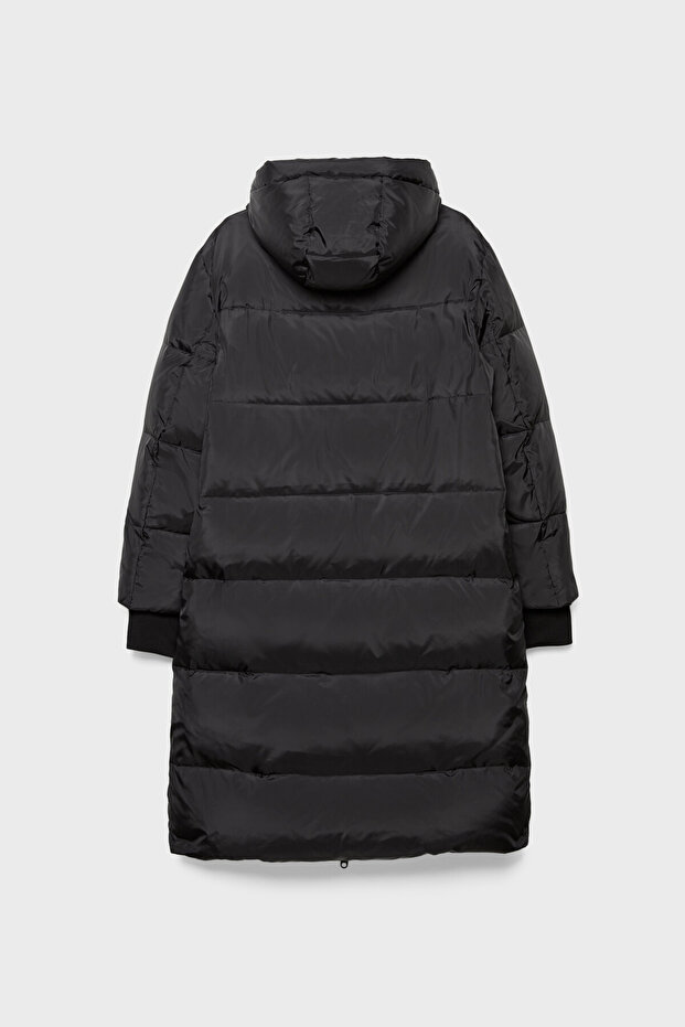 Uzun şişme mont_ - 7