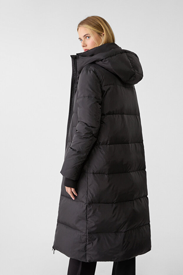 Uzun şişme mont_ - 4