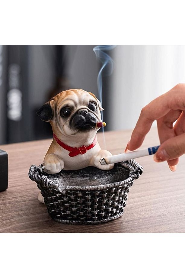 DEKORATİF KÖPEK KÜLLÜK, KÜL TABLASI - 2