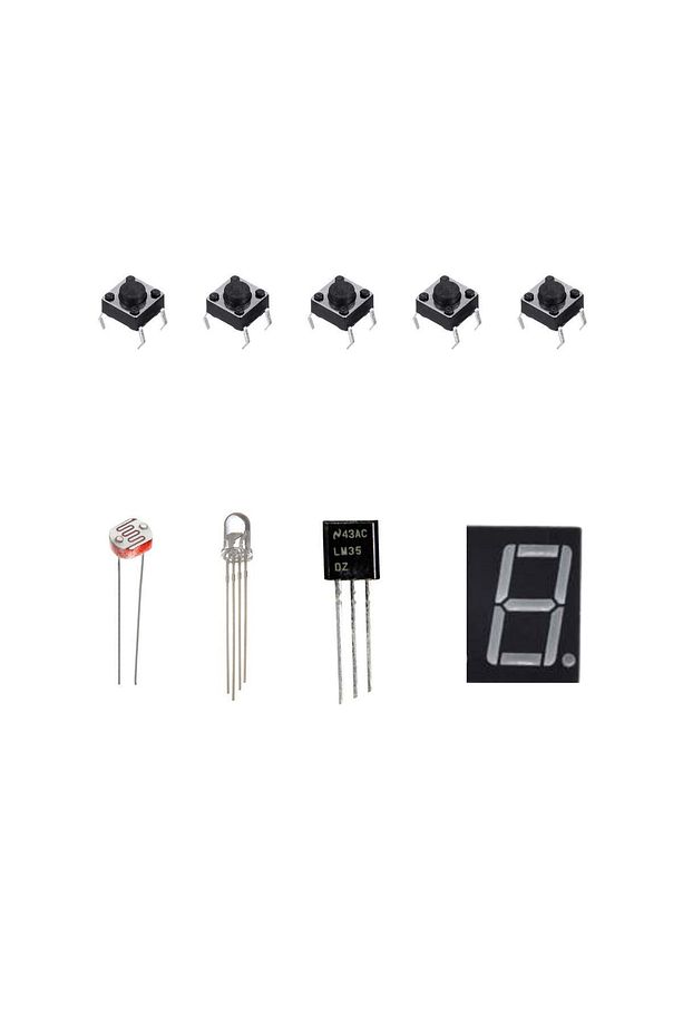 Arduino Set 26 Parça 148 Adet Başlangıç Seti ( Malzeme Kutulu ) - 5