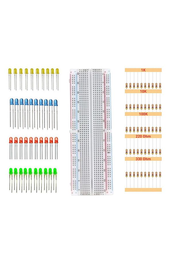 Arduino Set 26 Parça 148 Adet Başlangıç Seti ( Malzeme Kutulu ) - 3