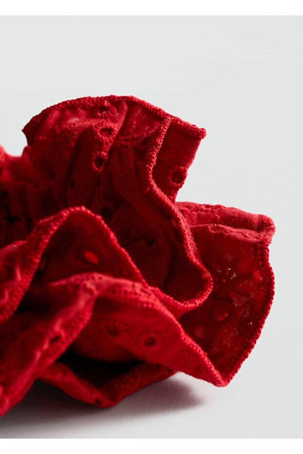 İşlemeli maksi saç lastiği - 2