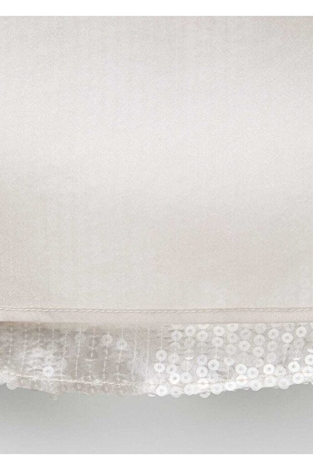 Payetli mini etek - 6