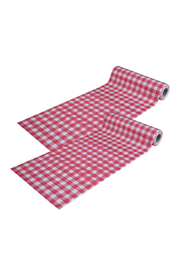 Tek Kullanımlık Masa Örtüsü Kırmızı - 120x150cm - 2 Rulo - 1