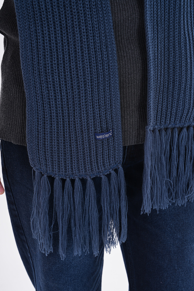 Erkek Selanik Örme Atkı - 9