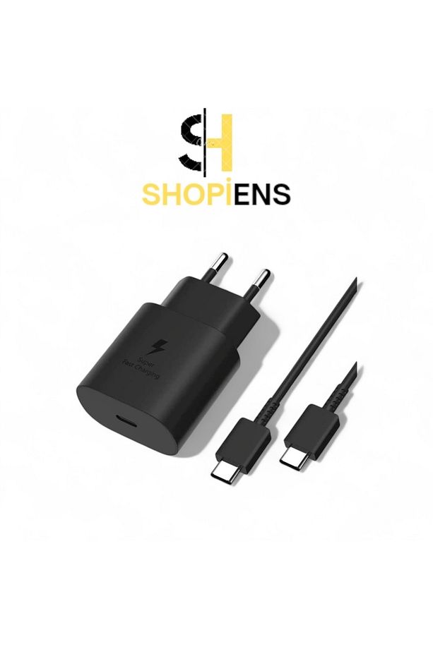 Samsung Hızlı Şarj Aleti, Usb Type C (25W) Type A Kablo Dahil Huawei Xiaomi Oppo Ipad Macbook Uyumlu - 2