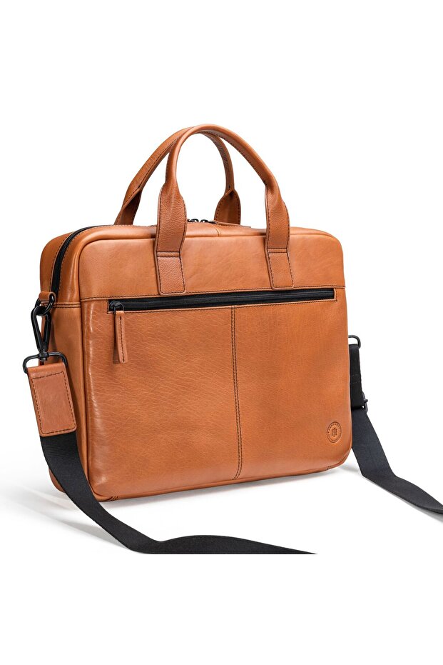 Tvárový počítač Memphis Aktentasche Leder 39 cm - 2