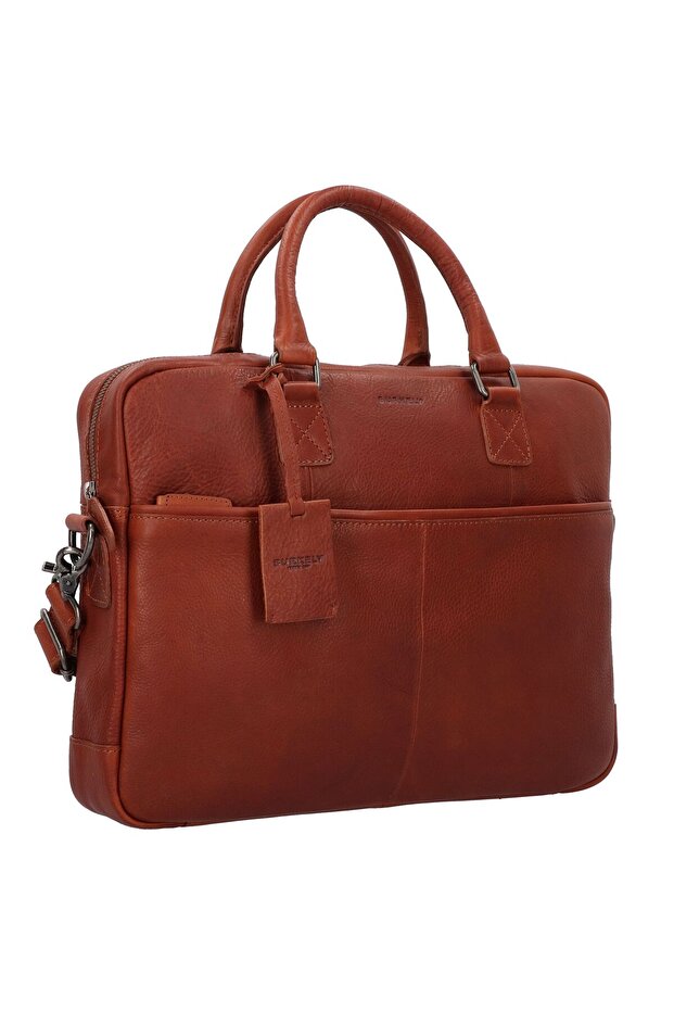 Starožitný Avery Aktentasche Leder 40 cm Facial Computer Fach - 2