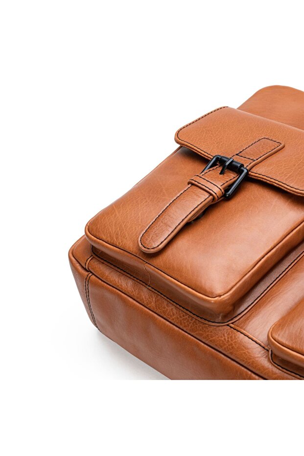 Tvárový počítač Memphis Aktentasche Leder 39 cm - 4
