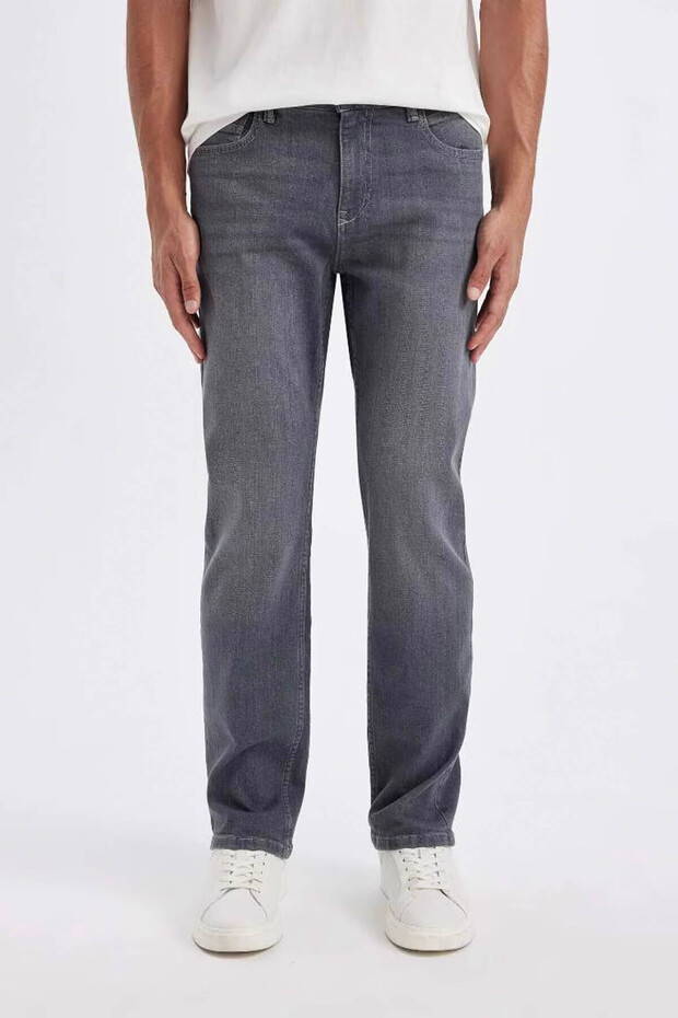 Sergio Regular Fit Regular Fit Gray Men's Jean Trousers B7349Ax/Nm55