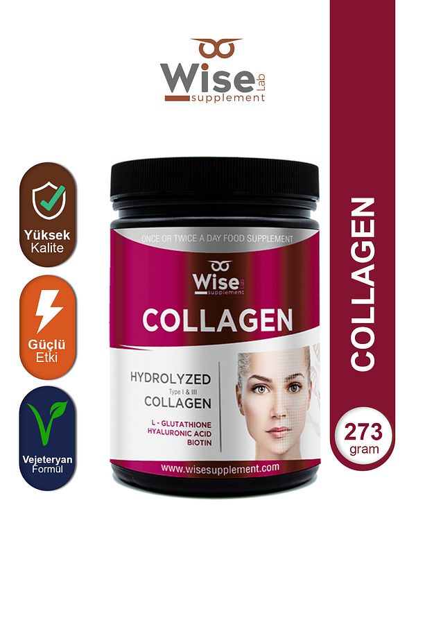 Hidrolize Tip 1 , Tip 3 Kolajen L-gluthathione, Hyaluronic Acid Ve Biotin 273gr - 1