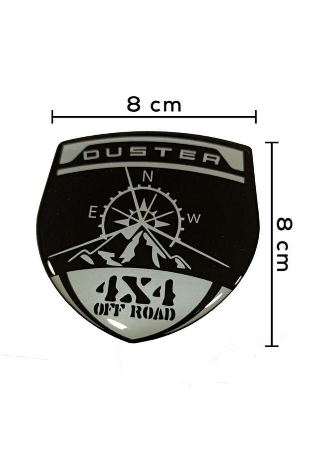 Duster 4x4 3D Sticker - 2