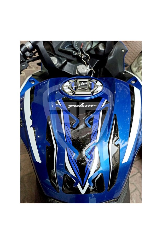 Bajaj Pulsar Rs 200 2017-2020 Lacivert Tank Pad Set - 4