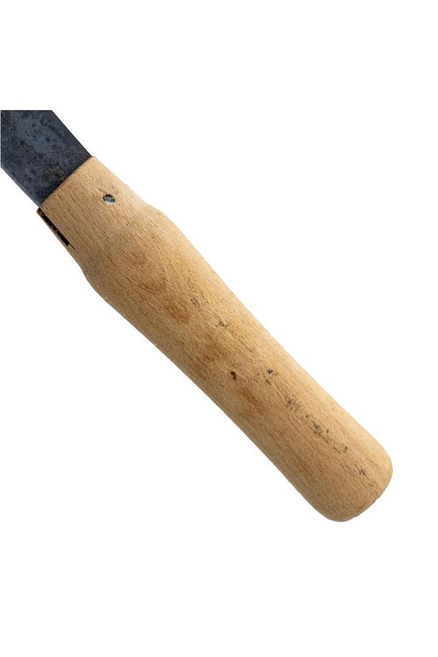 Ergüven OR100-03 Dövme Çelik Ahşap Saplı Büyük Orak - 5