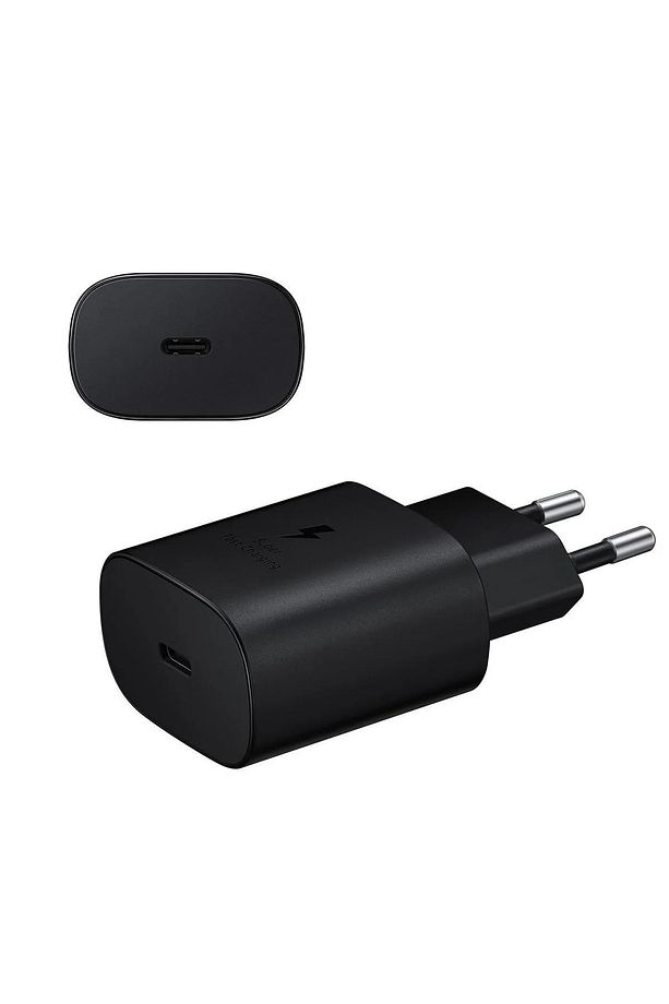 25 Watt Samsung Xiaomi Oppo Poco Android Uyumlu USB-c to USB-c Kablolu Siyah  Hızlı Şarj Seti - 3